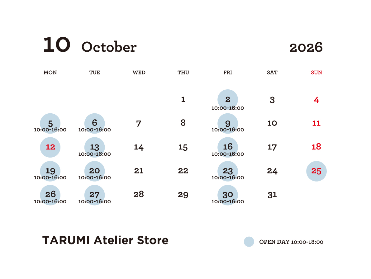 tarumi CALENDAR